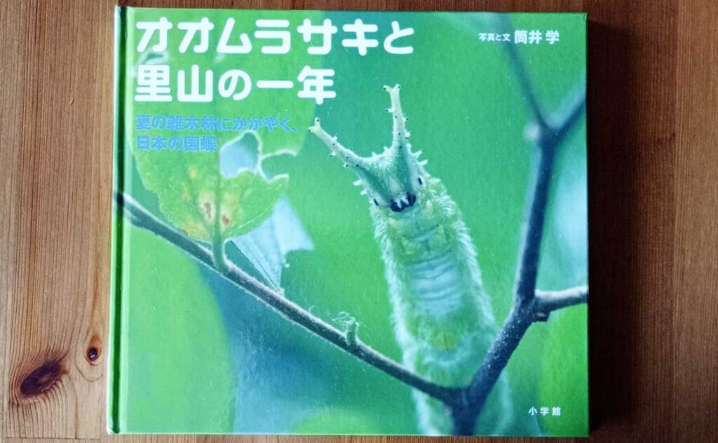 小学館の図鑑NEOの科学絵本『オオムラサキと里山の一年　～夏の雑木林にかがやく、日本の国蝶～』